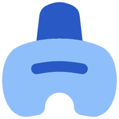 Vr Headset 2 Icon from Flex Flat Set