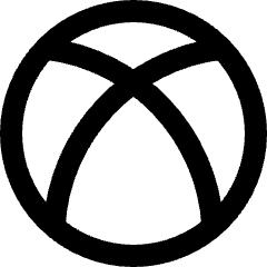 Xbox Icon from Sharp Line Set