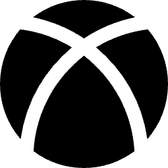 Xbox Icon from Sharp Solid Set