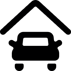 Car Garage 1 Icon from Ultimate Bold Set