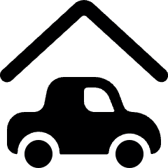 Car Garage Icon from Ultimate Bold Set