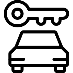 Car Key Icon from Ultimate Light Set