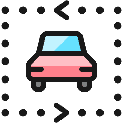 Car Parking Icon from Ultimate Colors Set