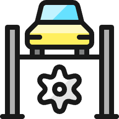 Car Repair Bottom 1 Icon from Ultimate Colors Set