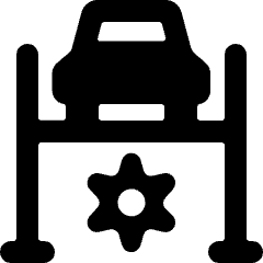 Car Repair Bottom 1 Icon from Ultimate Bold Set