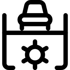 Car Repair Bottom Icon from Ultimate Regular Set