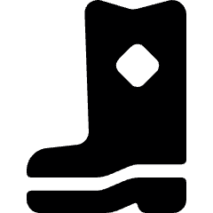 Gardening Boots Icon from Ultimate Bold Set