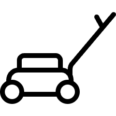 Gardening Lawn Mower 1 Icon from Ultimate Light Set