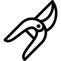 Gardening Scissors Icon from Ultimate Light Set