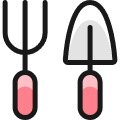 Gardening Tools Icon from Ultimate Colors Set