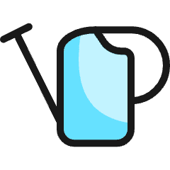 Gardening Watering Can Icon from Ultimate Colors Set