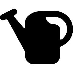 Gardening Watering Can Icon from Ultimate Bold Set