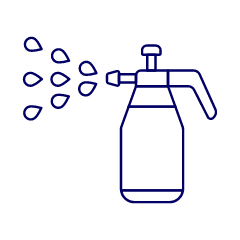 Plant Sprayer Illustration from UX Line Set