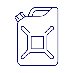 Fuel Tank Illustration from UX Line Set