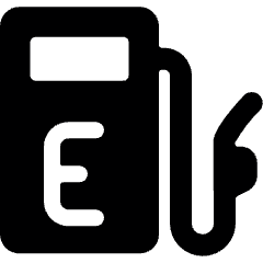 Gas E Icon from Ultimate Bold Set