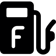 Gas F Icon from Ultimate Bold Set