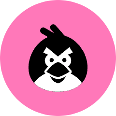 Angrybird Icon from Kameleon Pop Set