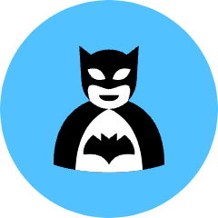 Batman Icon from Kameleon Pop Set