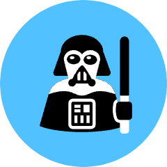 Darth Vader Icon from Kameleon Pop Set