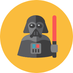 Darth Vader Icon from Kameleon Colors Set