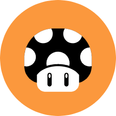 Mushroom Icon from Kameleon Pop Set