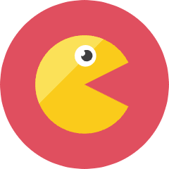 Pacman Icon from Kameleon Colors Set
