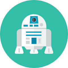 R2d2 Icon from Kameleon Colors Set