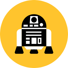 R2d2 Icon from Kameleon Pop Set