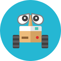 Wall E Icon from Kameleon Colors Set