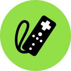 Wii Remote Icon from Kameleon Pop Set