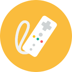 Wii Remote Icon from Kameleon Colors Set