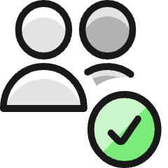 Multiple Actions Check 1_1 Icon from Ultimate Colors Set