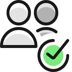 Multiple Actions Check 2_1 Icon from Ultimate Colors Set