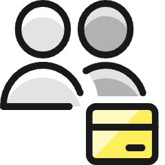 Multiple Actions Credit Card_1 Icon from Ultimate Colors Set