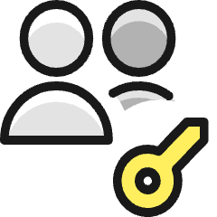 Multiple Actions Key_1 Icon from Ultimate Colors Set
