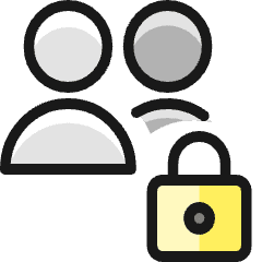 Multiple Actions Lock_1 Icon from Ultimate Colors Set