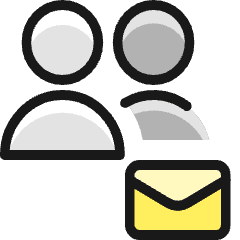 Multiple Actions Mail_1 Icon from Ultimate Colors Set