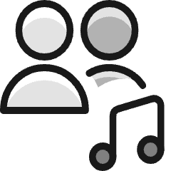 Multiple Actions Music_1 Icon from Ultimate Colors Set