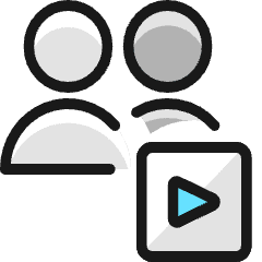 Multiple Actions Player_1 Icon from Ultimate Colors Set