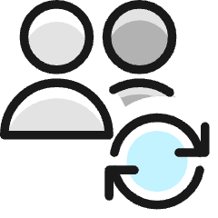 Multiple Actions Refresh_1 Icon from Ultimate Colors Set