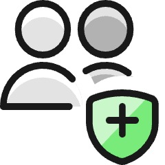 Multiple Actions Shield_1 Icon from Ultimate Colors Set