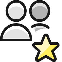 Multiple Actions Star_1 Icon from Ultimate Colors Set