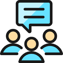 Multiple Chat Icon from Ultimate Colors Set