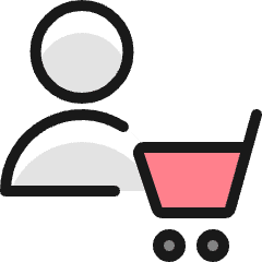 Single Neutral Actions Cart_1 Icon from Ultimate Colors Set