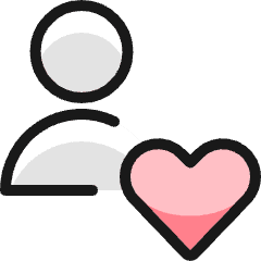 Single Neutral Actions Heart_1 Icon from Ultimate Colors Set