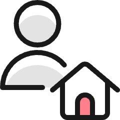 Single Neutral Actions Home_1 Icon from Ultimate Colors Set