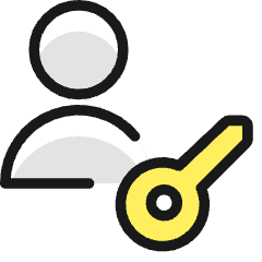 Single Neutral Actions Key_1 Icon from Ultimate Colors Set