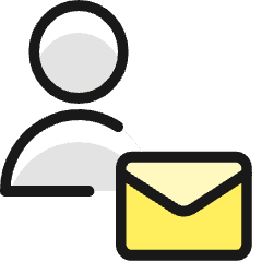 Single Neutral Actions Mail_1 Icon from Ultimate Colors Set