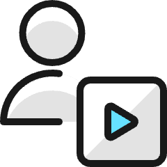 Single Neutral Actions Player_1 Icon from Ultimate Colors Set