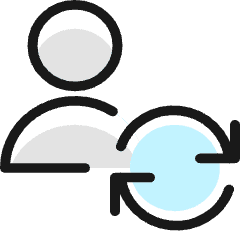 Single Neutral Actions Refresh_1 Icon from Ultimate Colors Set